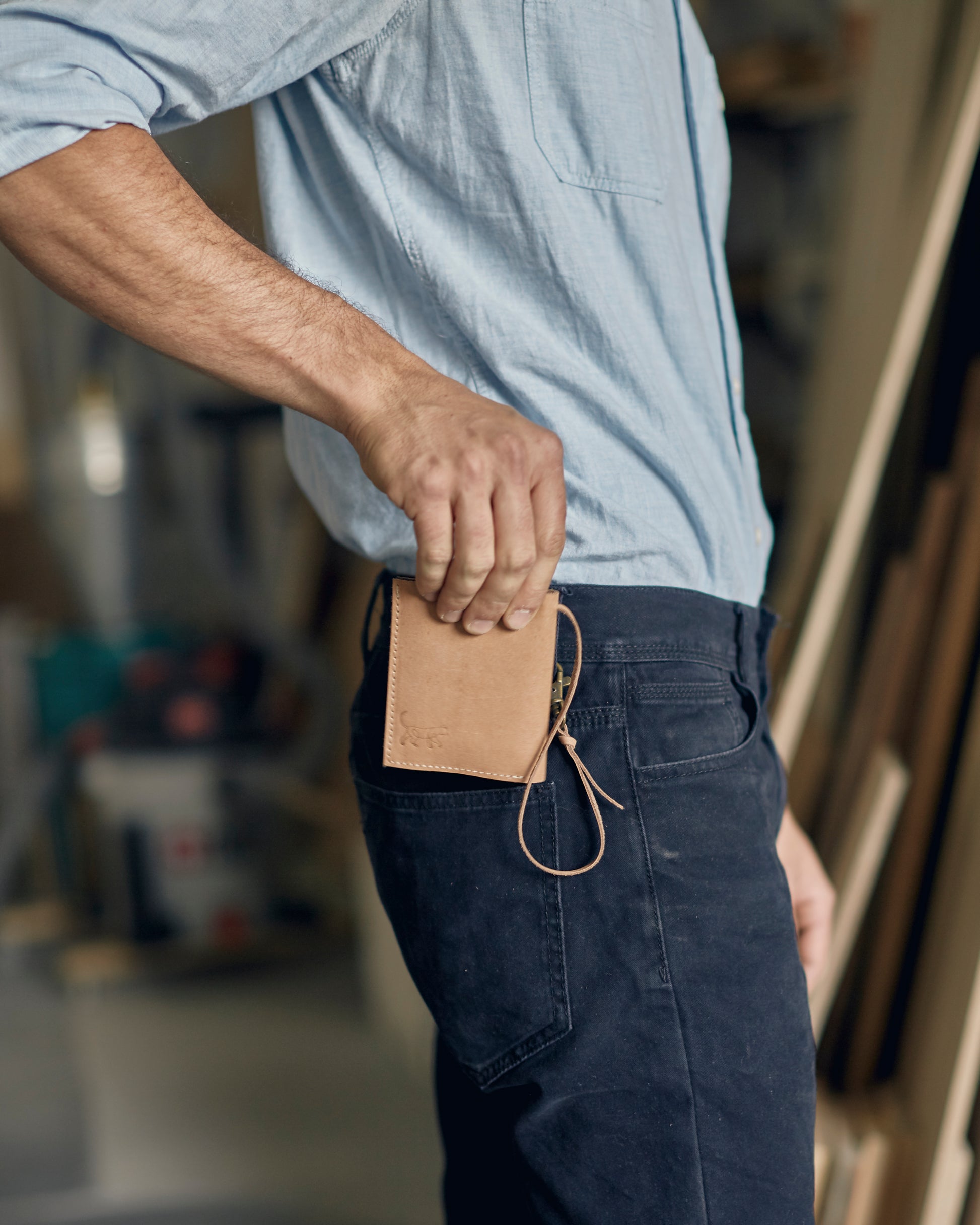 Maxi - Billetera de cuero