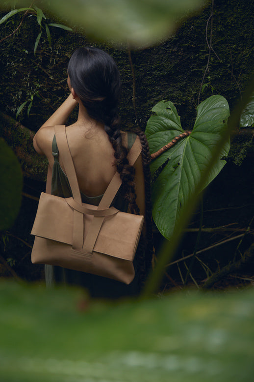 Swi - Mochila de cuero