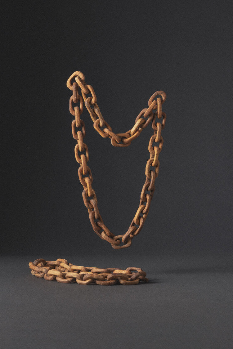 MAYUN collar de madera